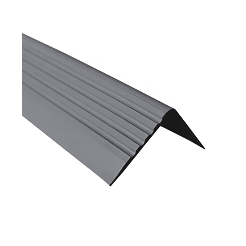 Rutschfestes Treppenprofil 50x42mm, 150cm, dunkelgrau