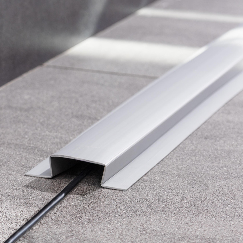 PVC-Multifunktionsleiste 2in1 – Selbstklebendes Abschlussprofil, 110mm