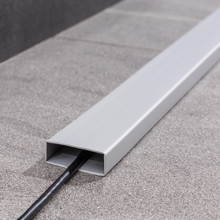 PVC-Multifunktionsleiste 2in1 – Selbstklebendes Abschlussprofil, 110mm