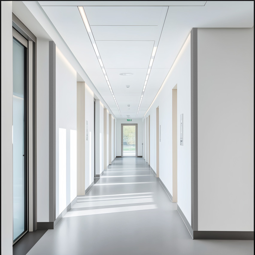 PVC Hartes Winkelprofil, Kunststoff, Kantenschutz, grün