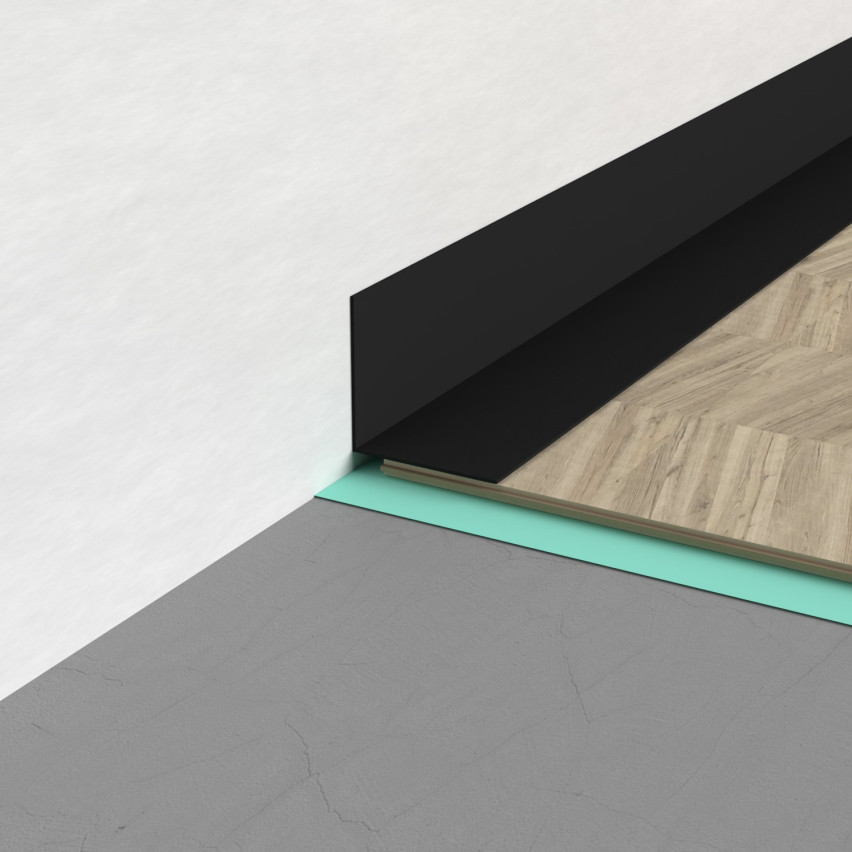 Winkelprofil Selbstklebend PVC Kunststoff Winkelleiste Kantenschutz – für Innenecken mit Klebeband auf der Außenseite, beige