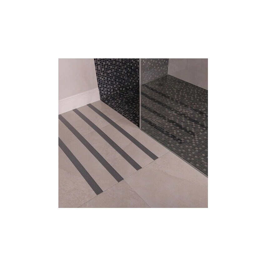 PVC Antirutschband Selbstklebend, Anti-Rutsch-Streifen für Treppen, Rutschschutz, 5m, messing