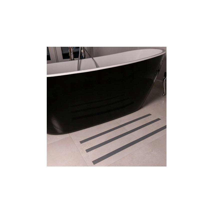 PVC Antirutschband Selbstklebend, Anti-Rutsch-Streifen für Treppen, Rutschschutz, 5m, messing